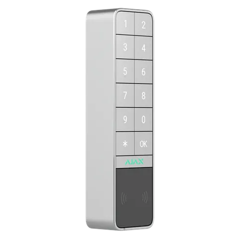 Ajax Keypad Outdoor Jeweller klaviatuur, valge
