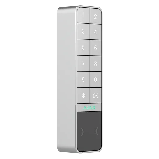 Ajax Keypad Outdoor Jeweller klaviatuur, valge | kaameramaailm.ee Ajax Keypad Outdoor Jeweller klaviatuur, valge