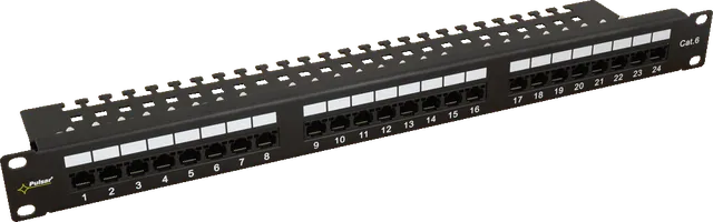 CAT6 patch paneel RP-U24V6, Pulsar | kaameramaailm.ee CAT6 patch paneel RP-U24V6, Pulsar
