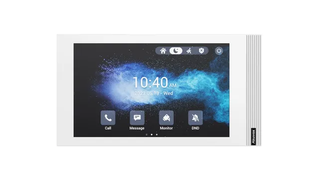 Akuvox S562-S fono sisemonitor, 7", valge | kaameramaailm.ee Akuvox S562-S fono sisemonitor, 7", valge