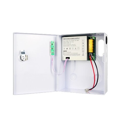 SF PSU1205B toiteplokk kastiga, 12V, 5A