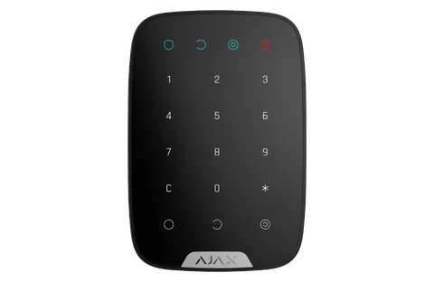 Ajax Keypad klaviatuur, must