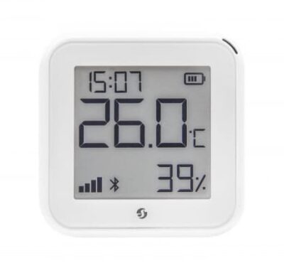 Shelly Shelly H&T Gen3 Matte White - niiskuse- ja temperatuuriandur, valge