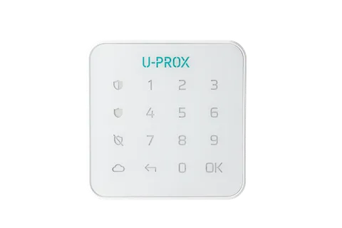 U-PROX Keypad G1 klaviatuur, valge