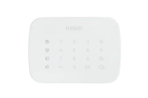 U-PROX Keypad G4 klaviatuur, valge