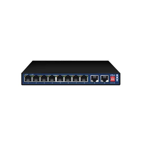 VSS W08POE2G 8*100 + 2*1000 PoE Switch | kaameramaailm.ee VSS W08POE2G 8*100 + 2*1000 PoE Switch