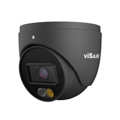 Visar VSC IPT6VDs4cF28D, IP kerakamera 6MP, 2.8mm, Dual Light 40m, 50m IR, must