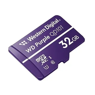 Western Digital Purple MicroSD mälukaart 32GB
