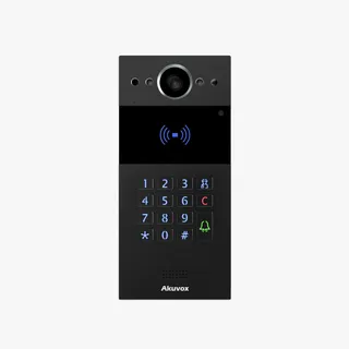 Akuvox R20K kortermaja fono kutsepaneel, must