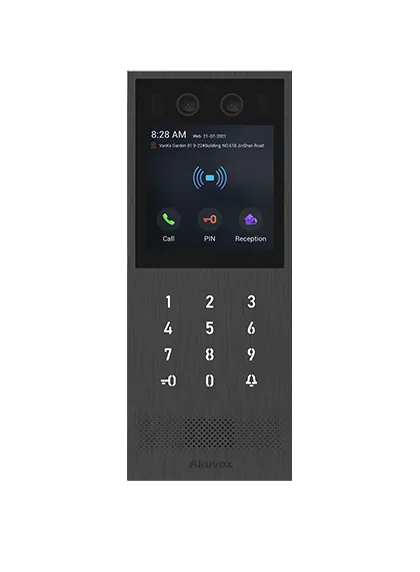 Akuvox X912S vandaalikindel kortermaja fono kutsepaneel