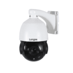 KAAMERAMAAILM.EE - Kiire IP kaamera Longse PT4A18XIHSL200 (2Mp, 18X suum, 5,35-96,3mm, 60m IR) on paigaldatud valgele seinakinnitusele.