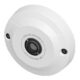 KAAMERAMAAILM.EE - Evolution 360° Indoor Mini IP on valge, ümmargune turvakaamera, millel on keskne objektiiv ja kaks külgset sensorit - see on mõeldud terviklikuks siseruumide jälgimiseks.