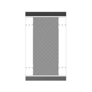 DS-K3B601-alusplaat ühele läbipääsurajale