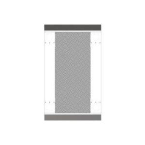 K3G501 turnikee alusplaat ühele rajale ja tühjale pedestaalile