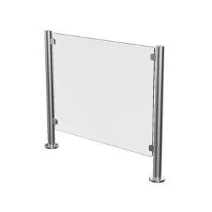 Hikvision kolmjalg turnikee alusplaat v.poolse klaas seina tarvis