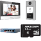 Hikvision IP fono kutsepaneeli komplekt