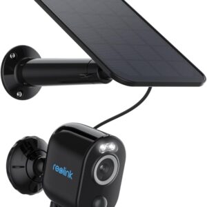 Valvekaamera Reolink Argus 3 (Must) PRO 2K 4MP juhtmevaba kaamera koos liikumisvalgustusega + Päikesepaneel