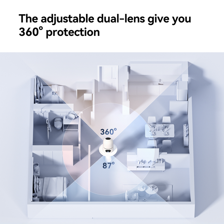 IMOU Ranger Dual PT WIFI kaamera, 5+5MP, IPC-S2XP-10M0WED 8 IMOU Ranger Dual PT WIFI kaamera, 5+5MP, IPC-S2XP-10M0WED - Image 8